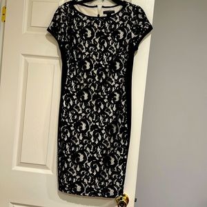Women’s black lace dress